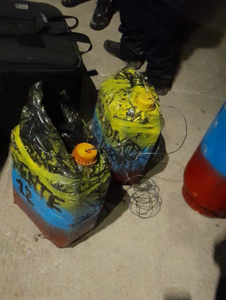 Autoridades atienden alerta por presuntos artefactos explosivos en Pamplona / Foto: Cortesía