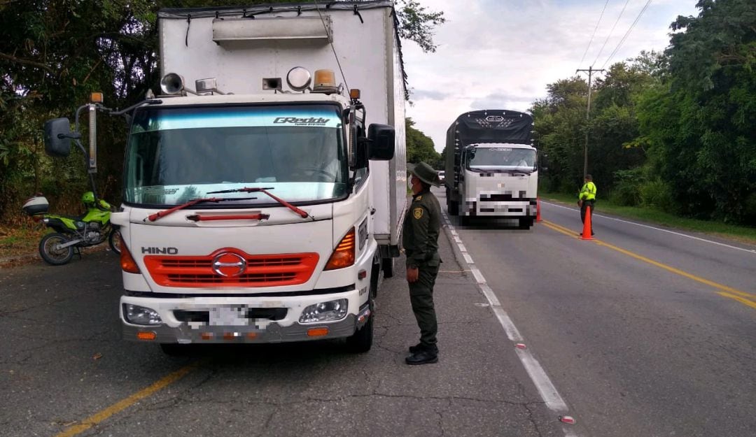 Operativos en vías del Tolima