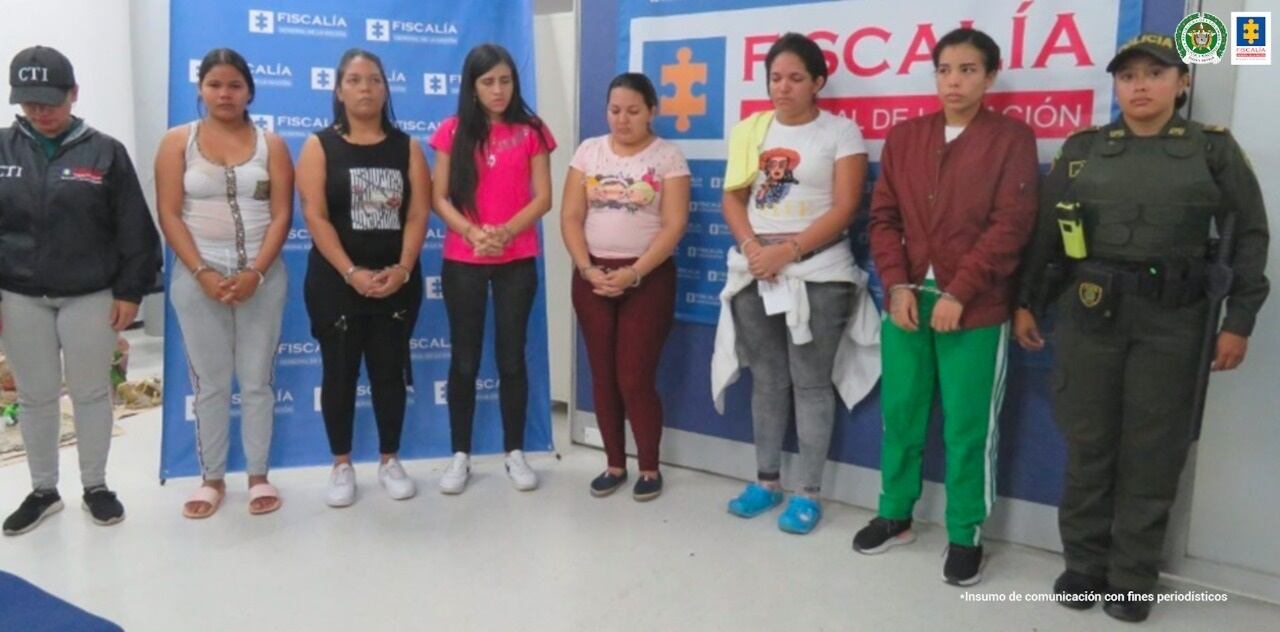 La estructura delincuencial estafo en seis departamentos del país.