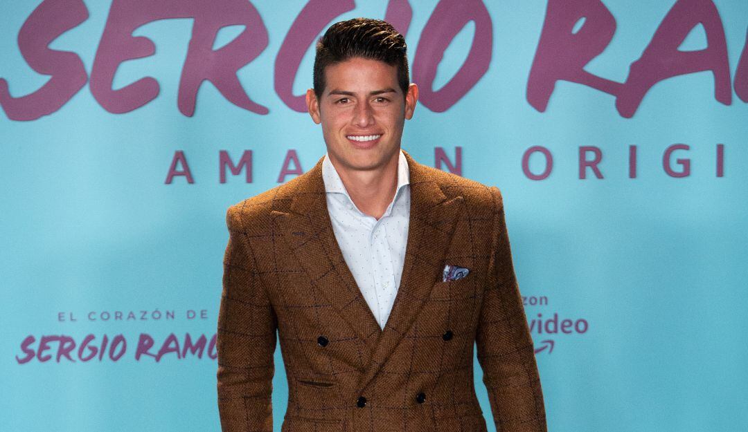 James Rodríguez, volante colombiano del Olympiacos.