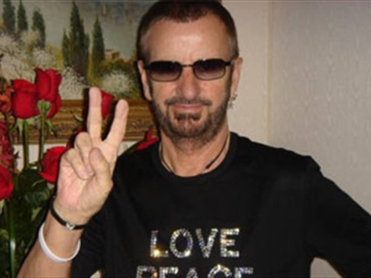 Ringo Starr, ex Beatle, se presenta en Bogotá