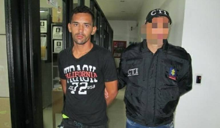 La captura fue adelantada por el CTI de la Fiscalía.