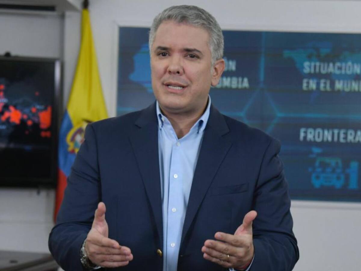 "Esto nos va a tomar muchos meses, no acaba el 14 de abril": Duque