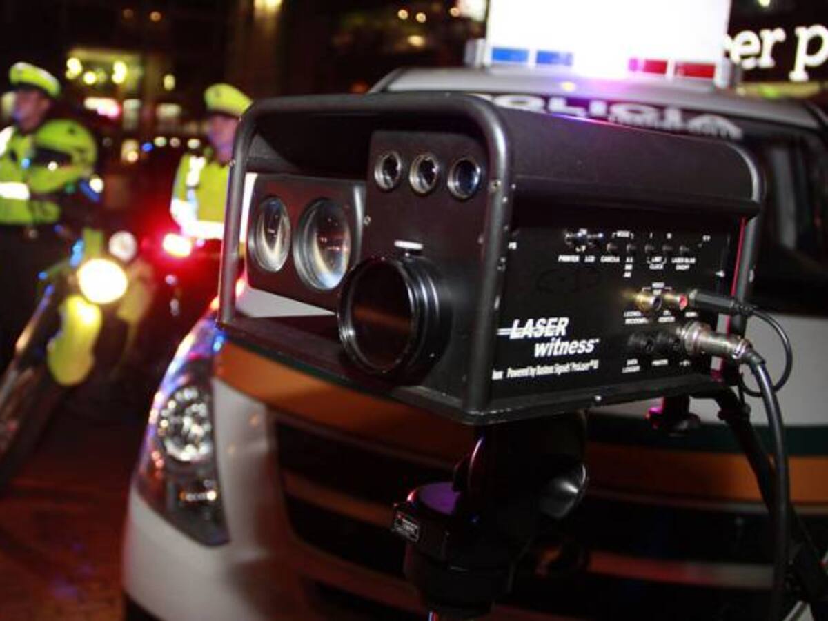 Con radares móviles autoridades controlan excesos de velocidad en Bogotá