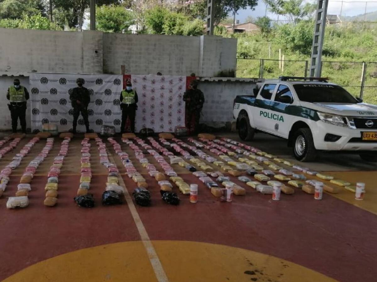 Incautan cargamento de marihuana en vías del Tolima