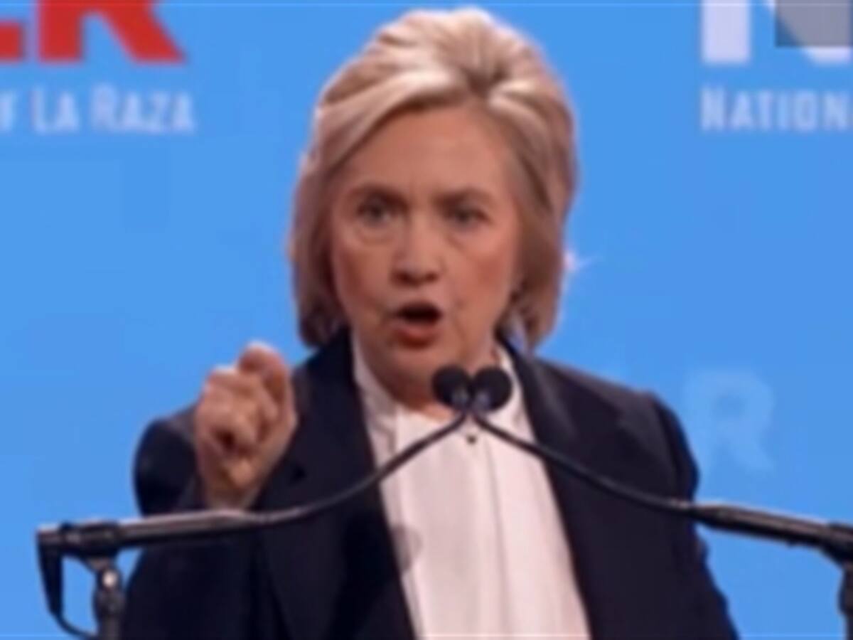 Hillary Clinton le dijo "¡Basta!" a Donald Trump