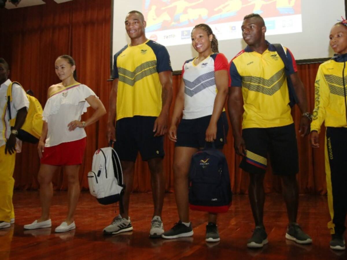 En imágenes: la indumentaria Colombia en los Juegos Centroamericanos