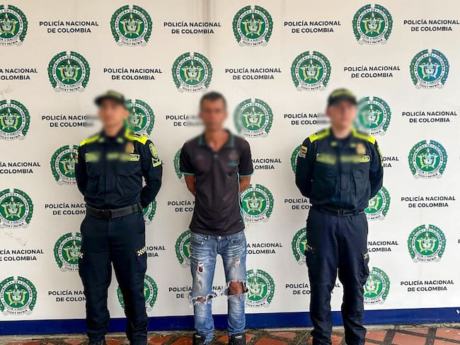 Capturado por varios hurtos en Pereira (foto: Policía Nacional)