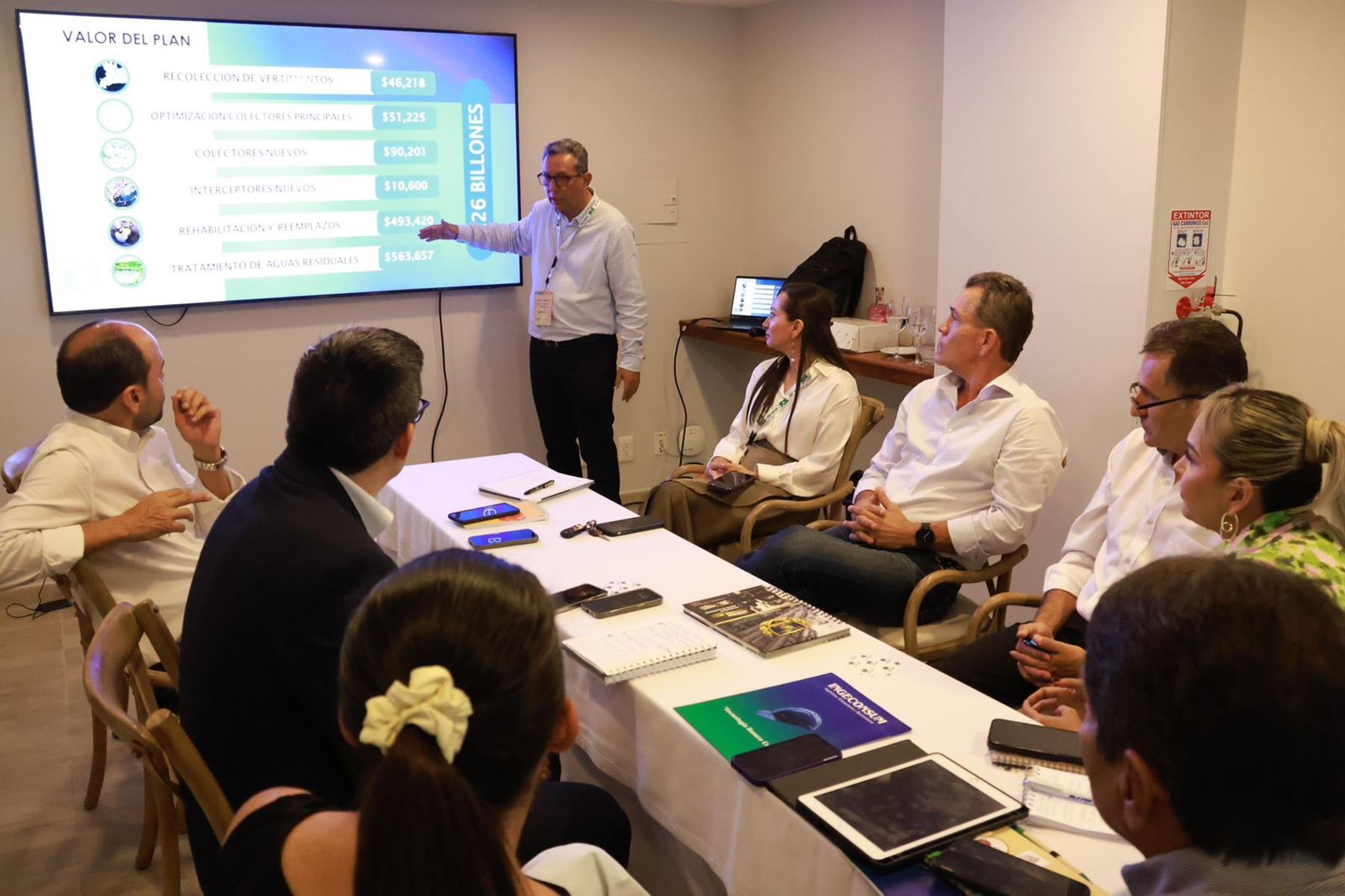 Reunión Central de Abastos para Ibagué