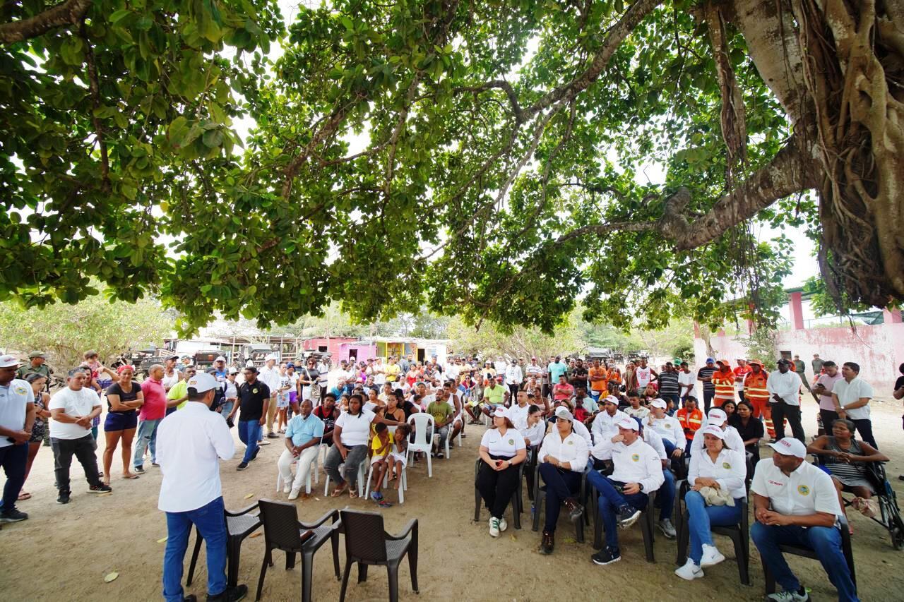 Alcalde Dumek Turbay socializó con la comunidad proyecto Nuevo Chambacú