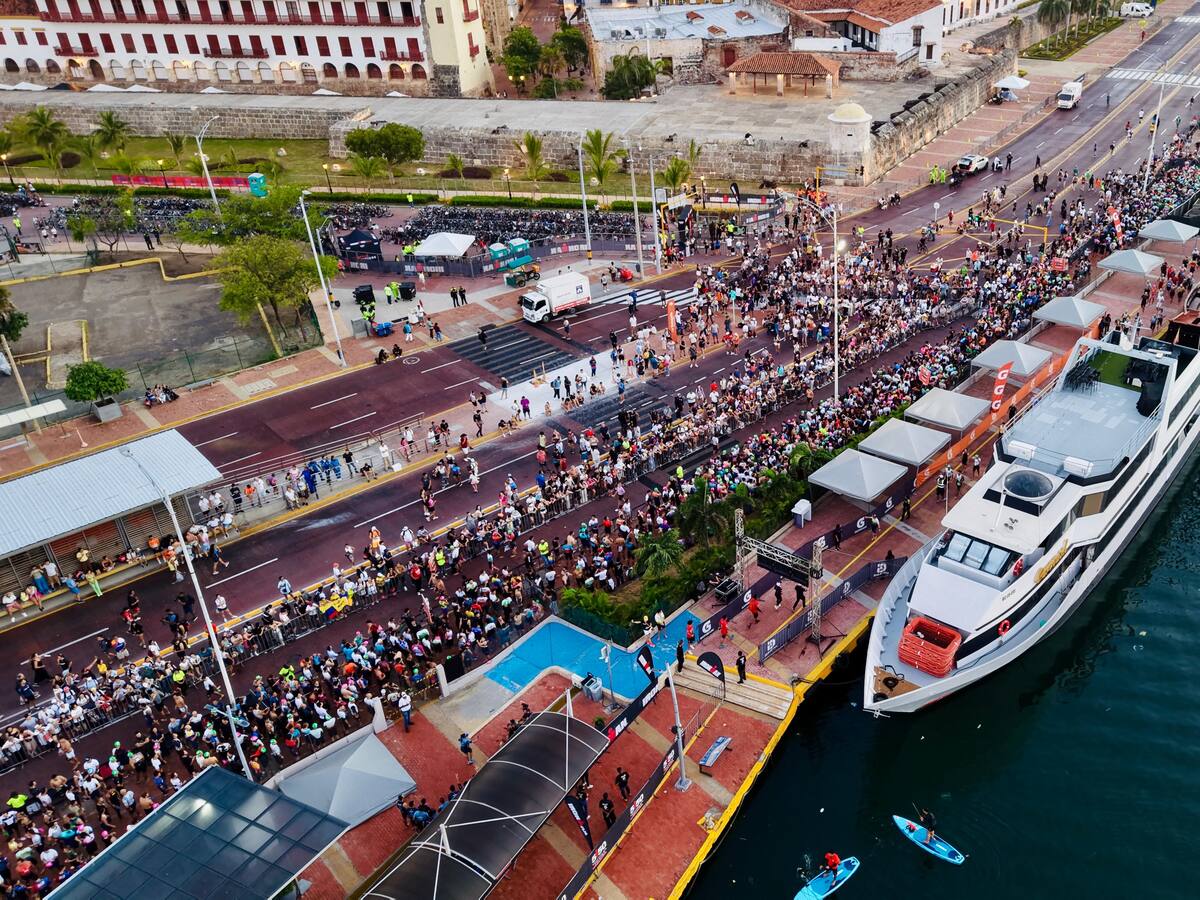 Cartagena de Indias acogió nuevamente una edición del Ironman 51.50