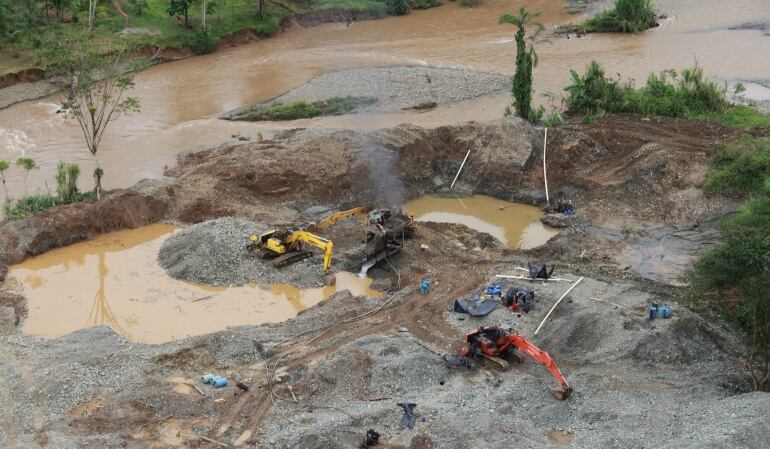 Mineria ilegal (Archivo)