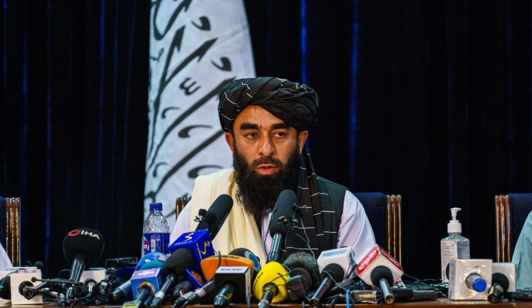 El portavoz de los talibanes