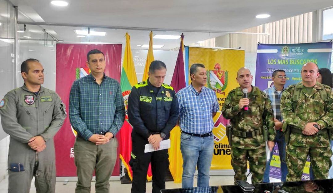Operativos contra disidencias de las Farc en el sur del Tolima