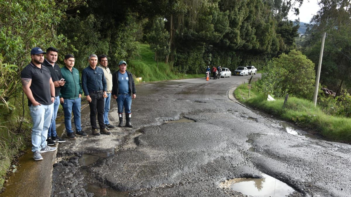 Alcalde de Samacá alerta por grave estado de vía y pide acción urgente a la Gobernación