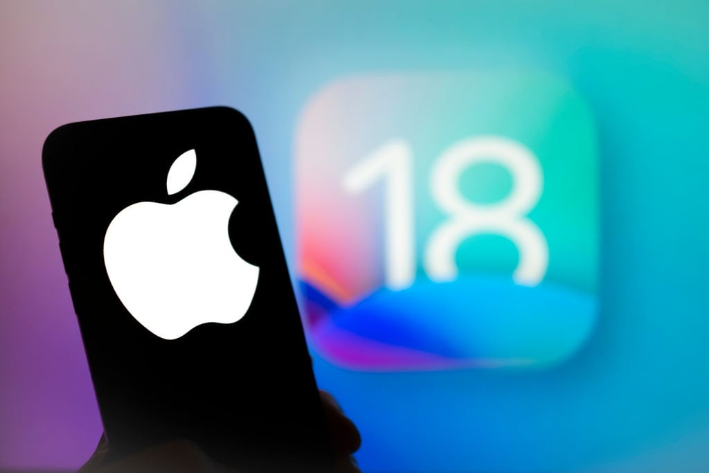 Logo de Apple. (Photo by Jaap Arriens/NurPhoto via Getty Images)