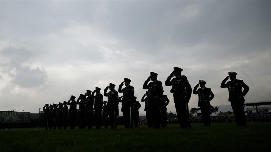 Ascenso de militares - Imagen de referencia. Foto: Colprensa - Mauricio Alvarado