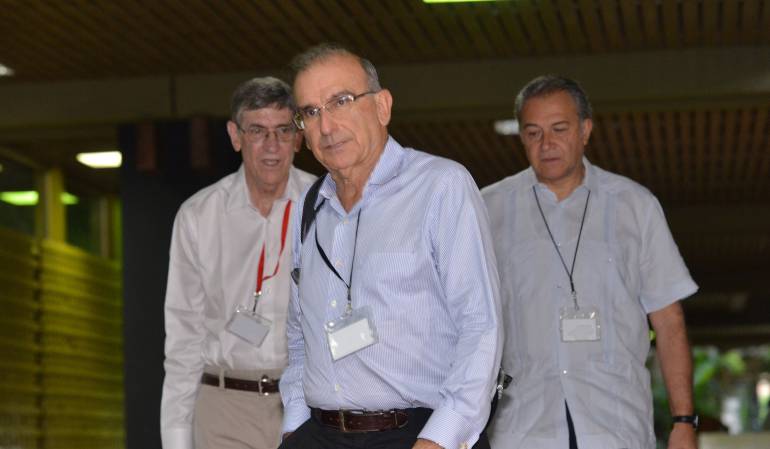 Humberto de la Calle, jefe de la delegación del Gobierno.