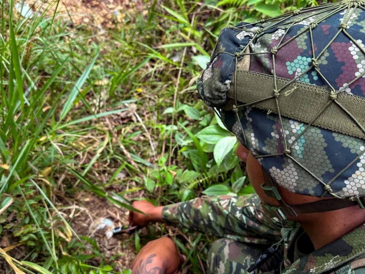 En 2025, la IV Brigada ha despejado más de 13 mil metros cuadrados de zonas con sospecha de minas