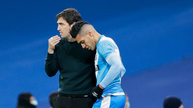 Andoni Iraola y Radamel Falcao García