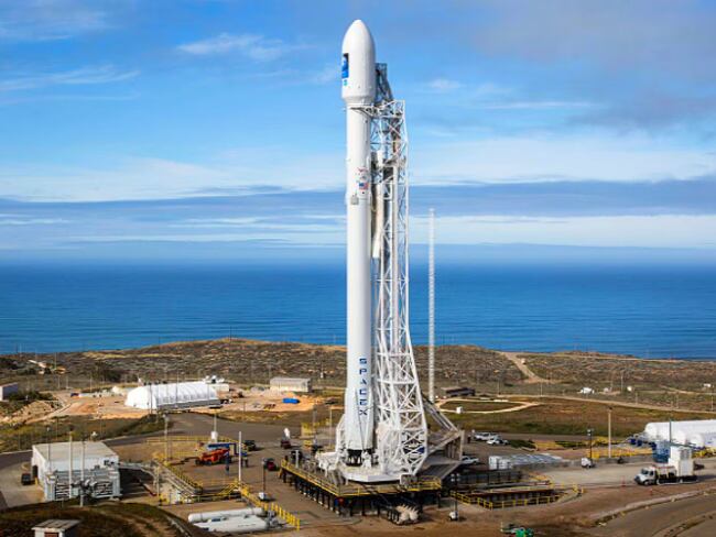 Cohete Falcon 9 Créditos: SpaceX