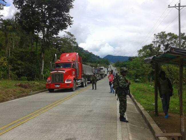 Piden al Gobierno que no entren camiones venezolanos al país