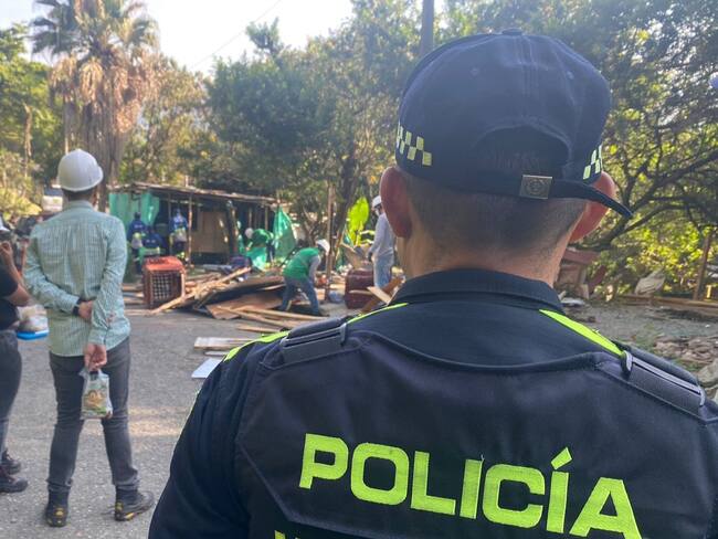 Desmantela lavadero ilegal en San Antonio de Prado - Foto: Alcaldía de Medellín