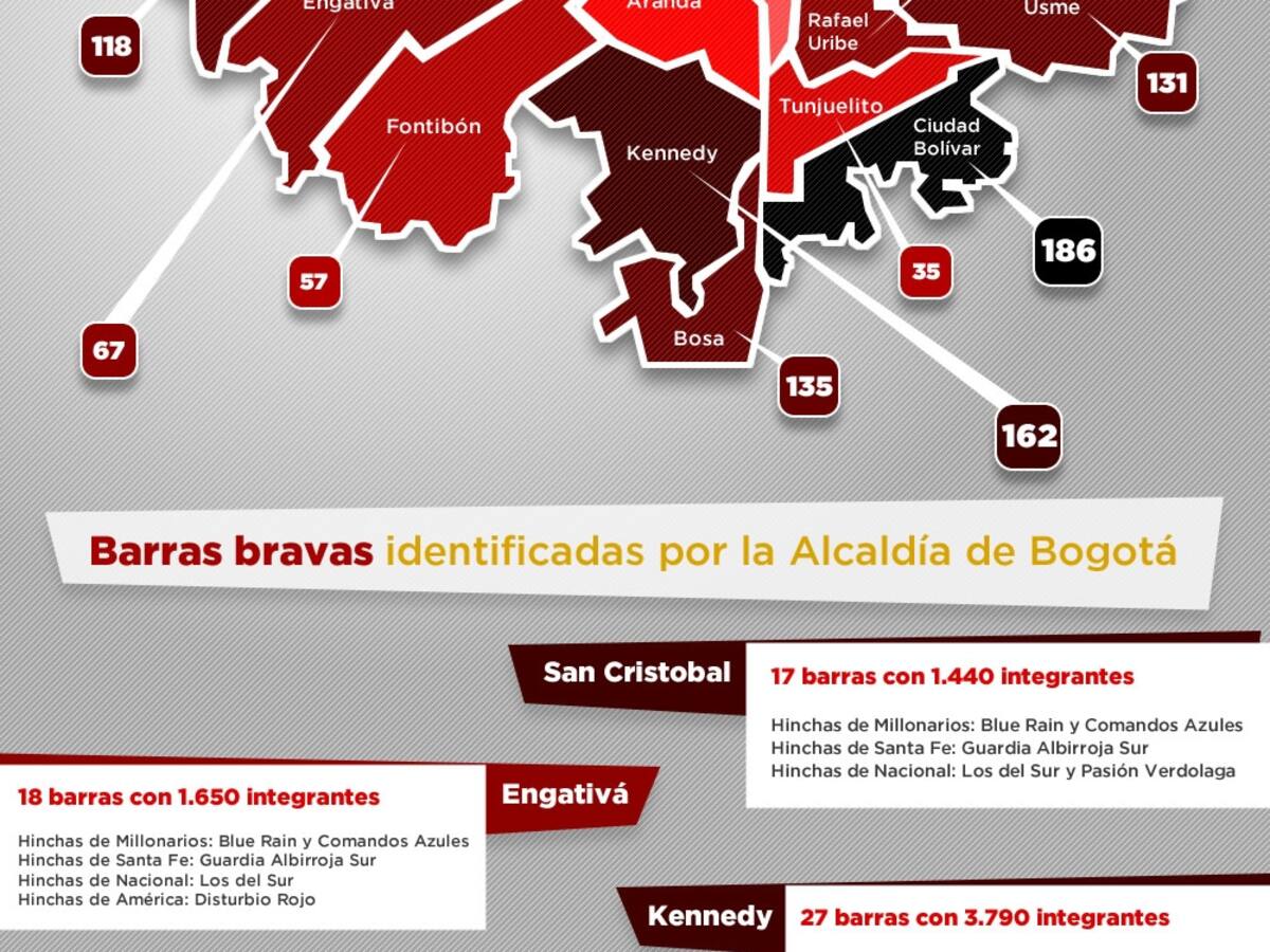Pandillas y “barras bravas” en Bogotá