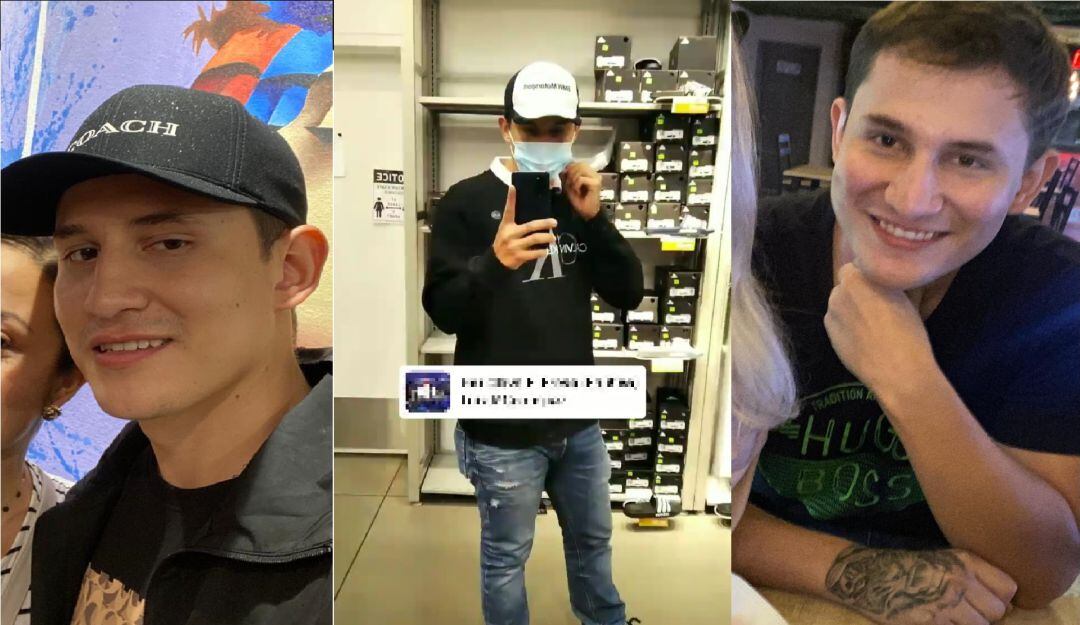 Miguel Ángel Roldán, 23 años de Medellín, extraviado en Miami desde el pasado 24 de julio.