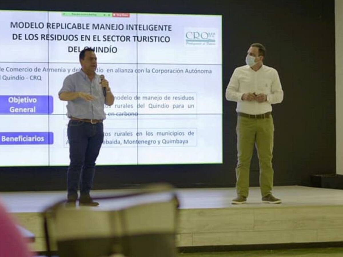 Avanza en Quindío proyecto de manejo adecuado de residuos en sector turismo