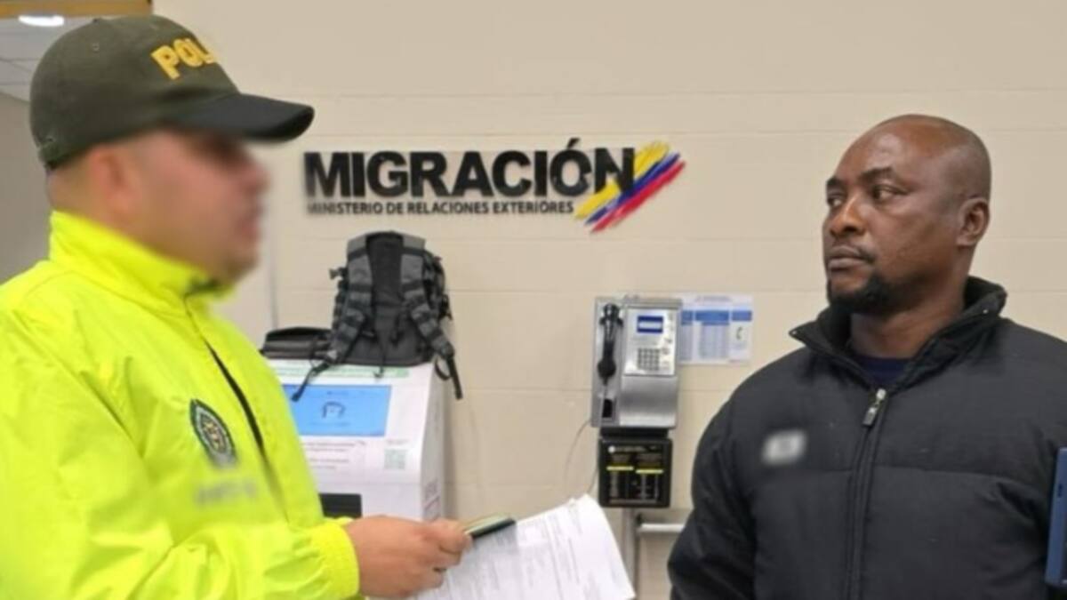 Capturan en El Dorado a nigeriano articulador de supuesto envío de cocaína a través de ‘correos humanos’