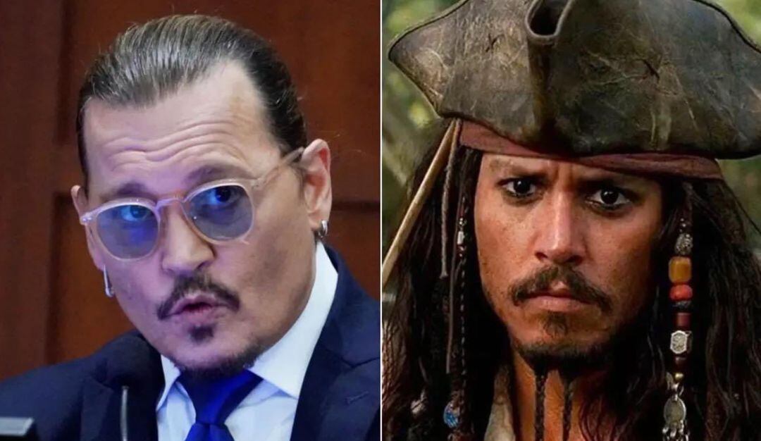 El actor Johnny Deep interpretó al capitán Jack Sparrow en cinco oportunidades