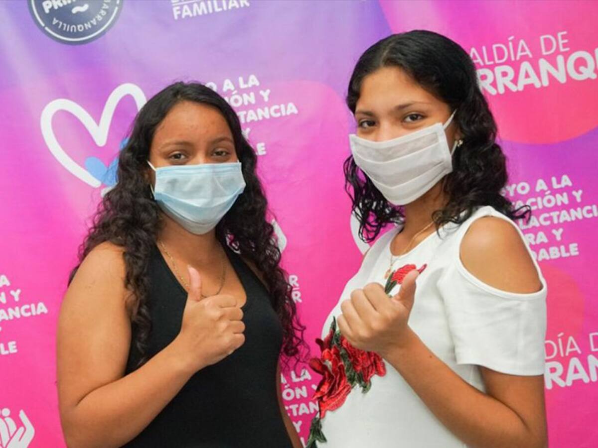 Barranquilla garantiza el apoyo a madres gestantes y lactantes