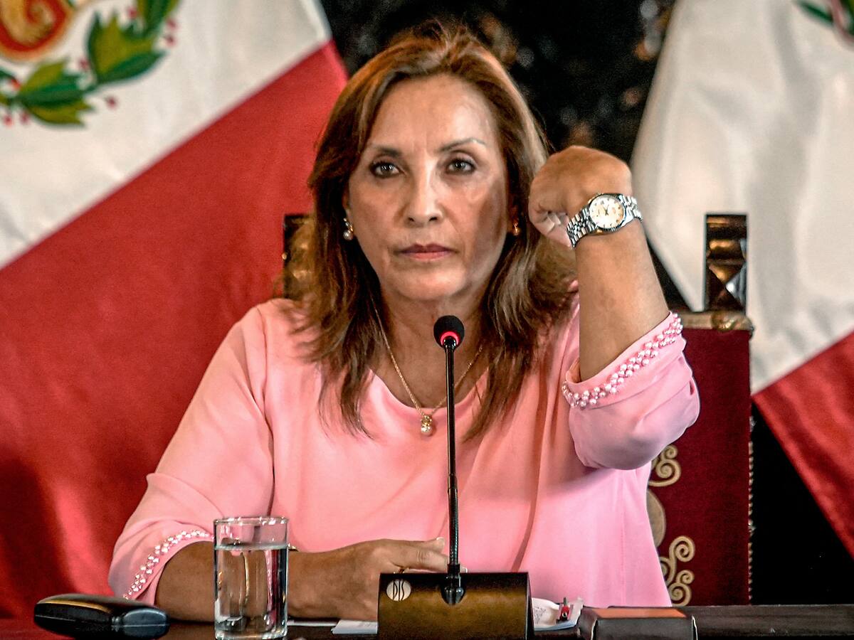 La Fiscalía de Perú denunció a la presidenta Dina Boluarte por caso Rolexgate