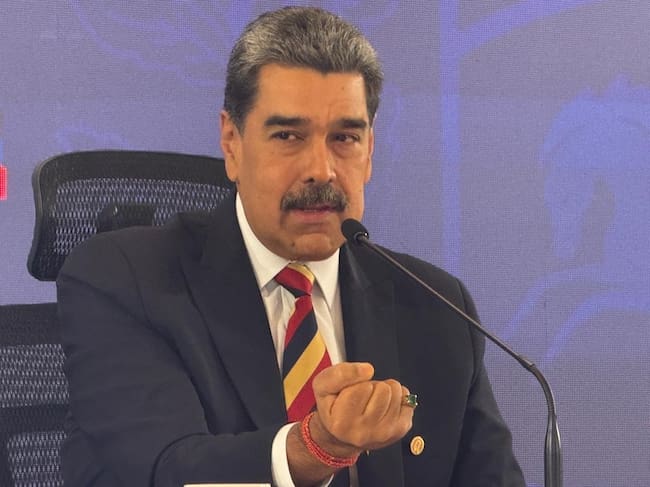 Nicolás Maduro en rueda de prensa | Foto: W Radio