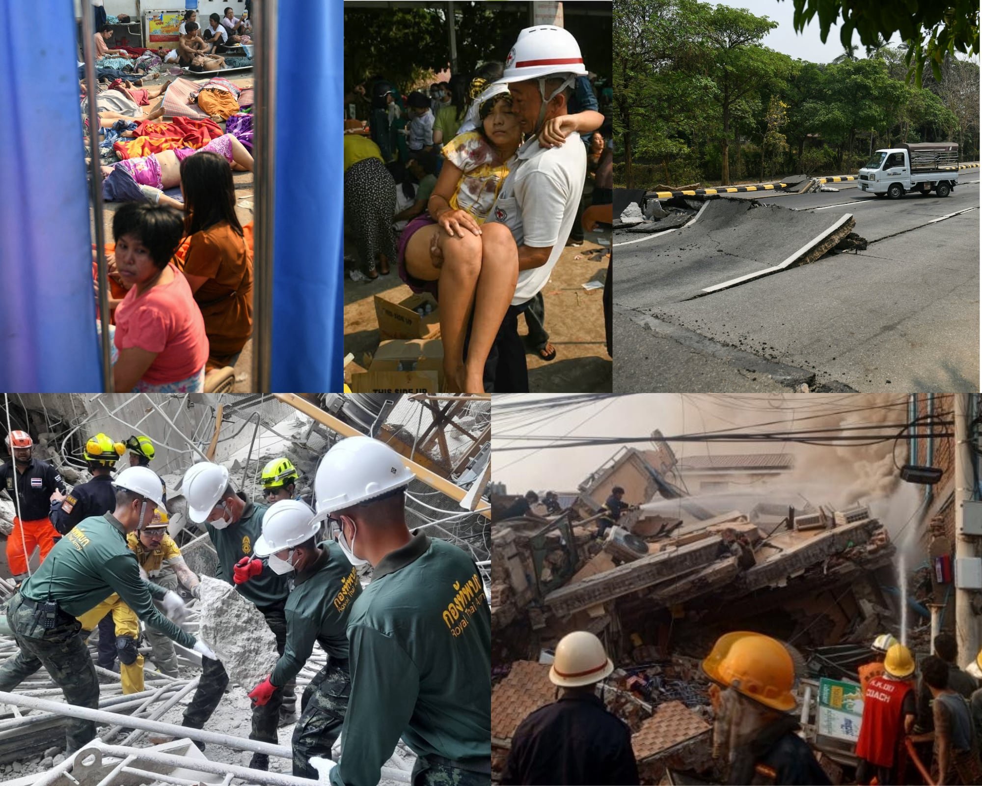 Preliminarmente, en Birmania se reportan 20 muertos, en Tailandia se confirman 3 y se prevé que las cifras sigan aumentando.
(Foto: Caracol Radio / Getty)