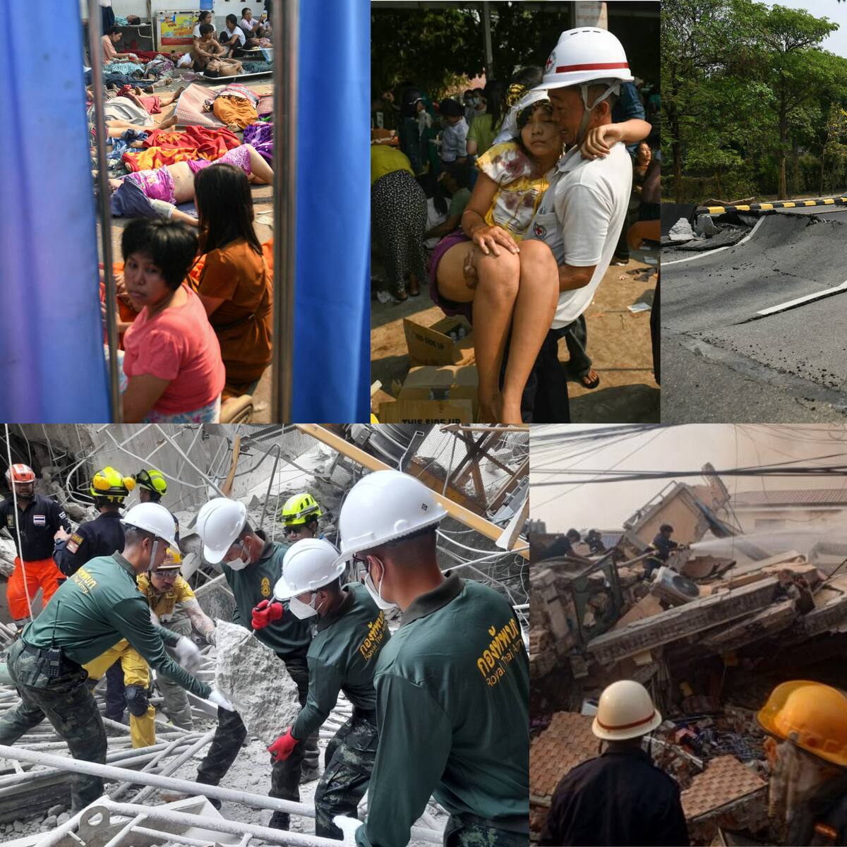 Terremoto en Birmania: reportan grandes daños a la infraestructura