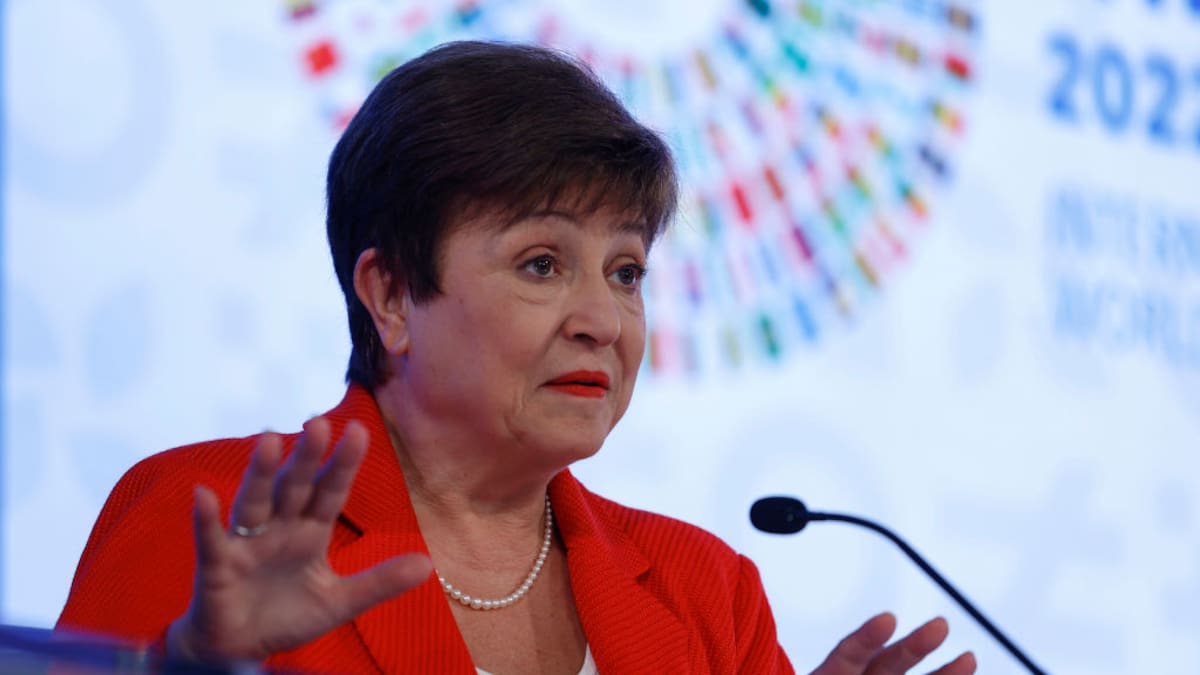 Recuperación de Ucrania requiere 5.000 millones de dólares al mes: directora FMI
