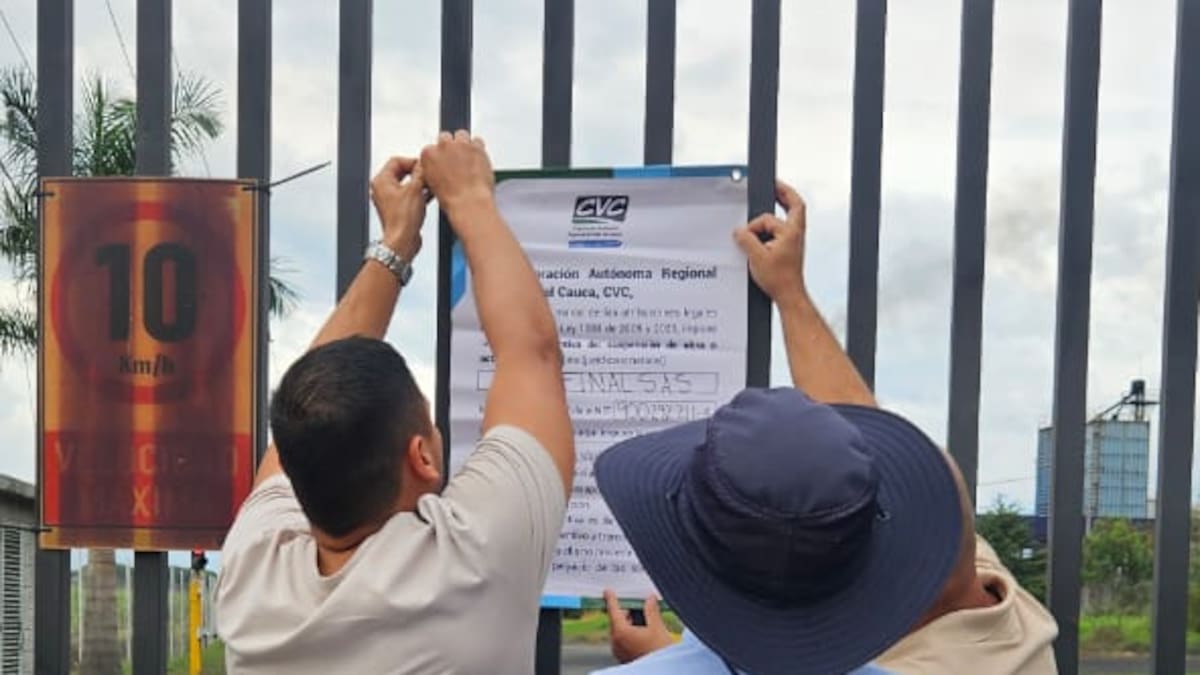 CVC ordenó suspender vertimientos de una empresa refinadora de aceites y grasas en Candelaria, Valle