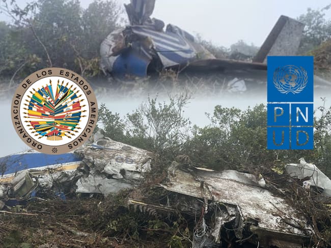 El Programa de Naciones Unidas para el Desarrollo y la Misión de Apoyo al Proceso de Paz de la Organización de Estados Americanos expresaron condolencias por el accidente.
(Foto: Caracol Radio / Getty)