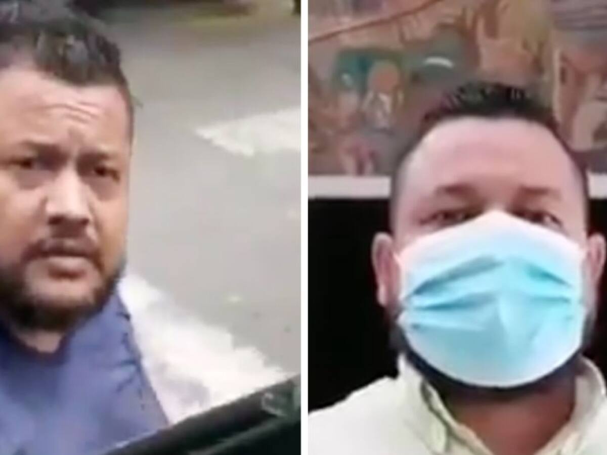 Taxista que causó daños a un bus del MIO apareció para disculparse