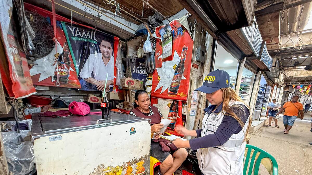 Comerciantes de Bazurto en Cartagena fueron capacitados en gestión del riesgo
