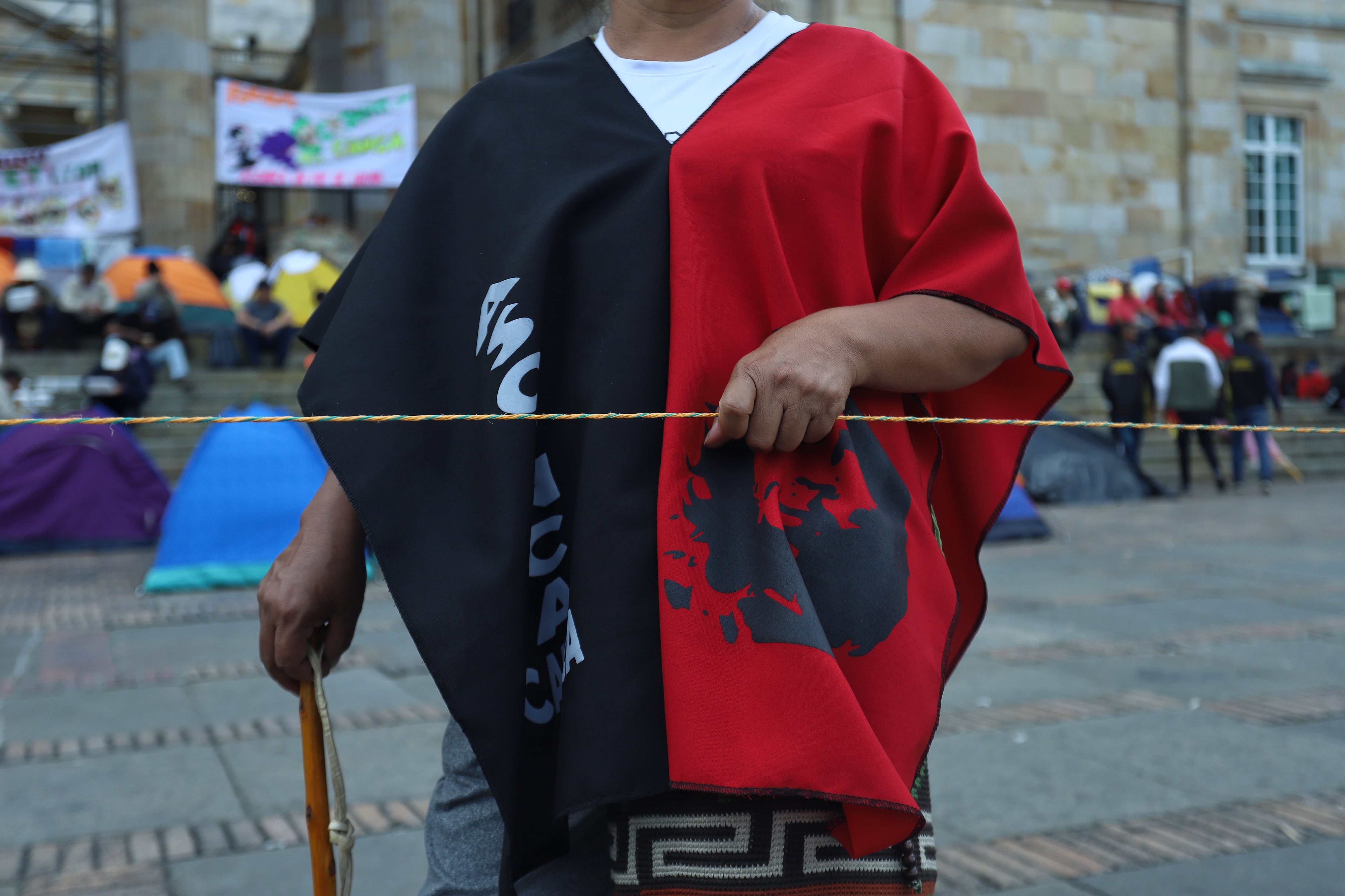 Docentes de Asoinca. Foto: Colprensa - Camila Díaz