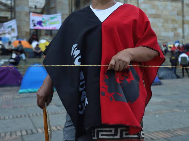 Docentes de Asoinca. Foto: Colprensa - Camila Díaz