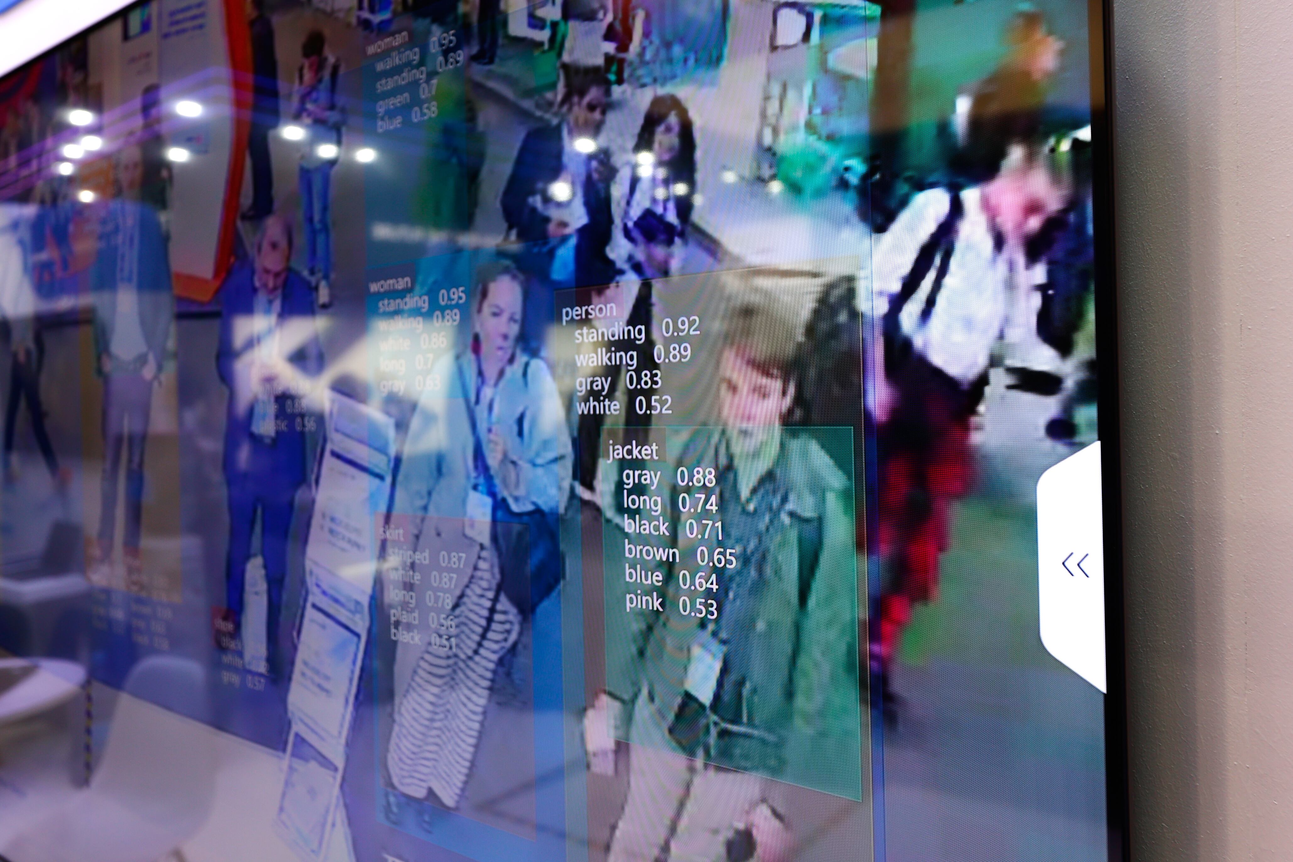 Toma de datos biométricos por medio de cámaras de vigilancia.
(Foto: Joan Cros/NurPhoto via Getty Images)