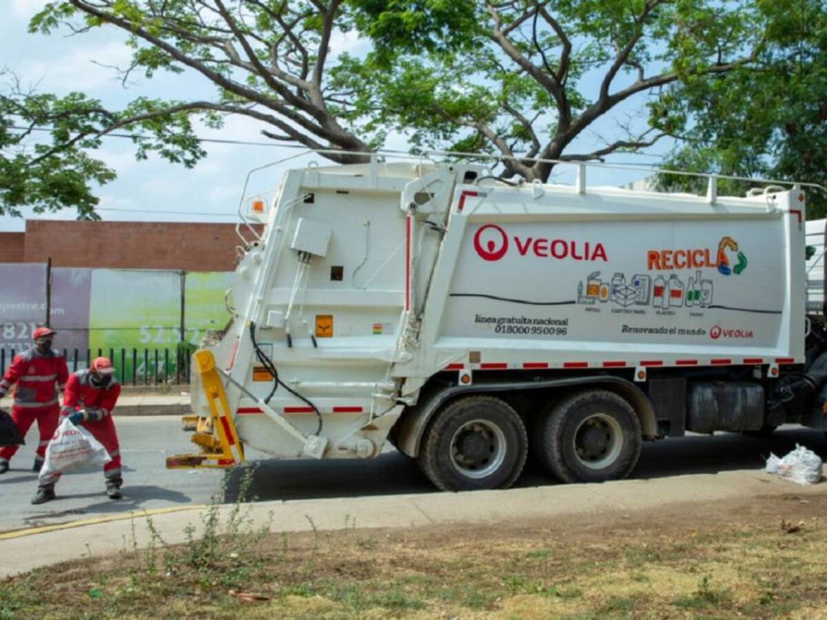 Veolia Aseo Cartagena continúa prestando servicios esenciales en la ciudad