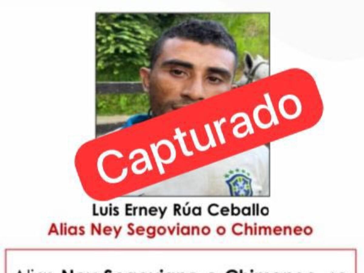 Peligroso cabecilla del ELN en Segovia fue capturado y hoy tiene casa por cárcel