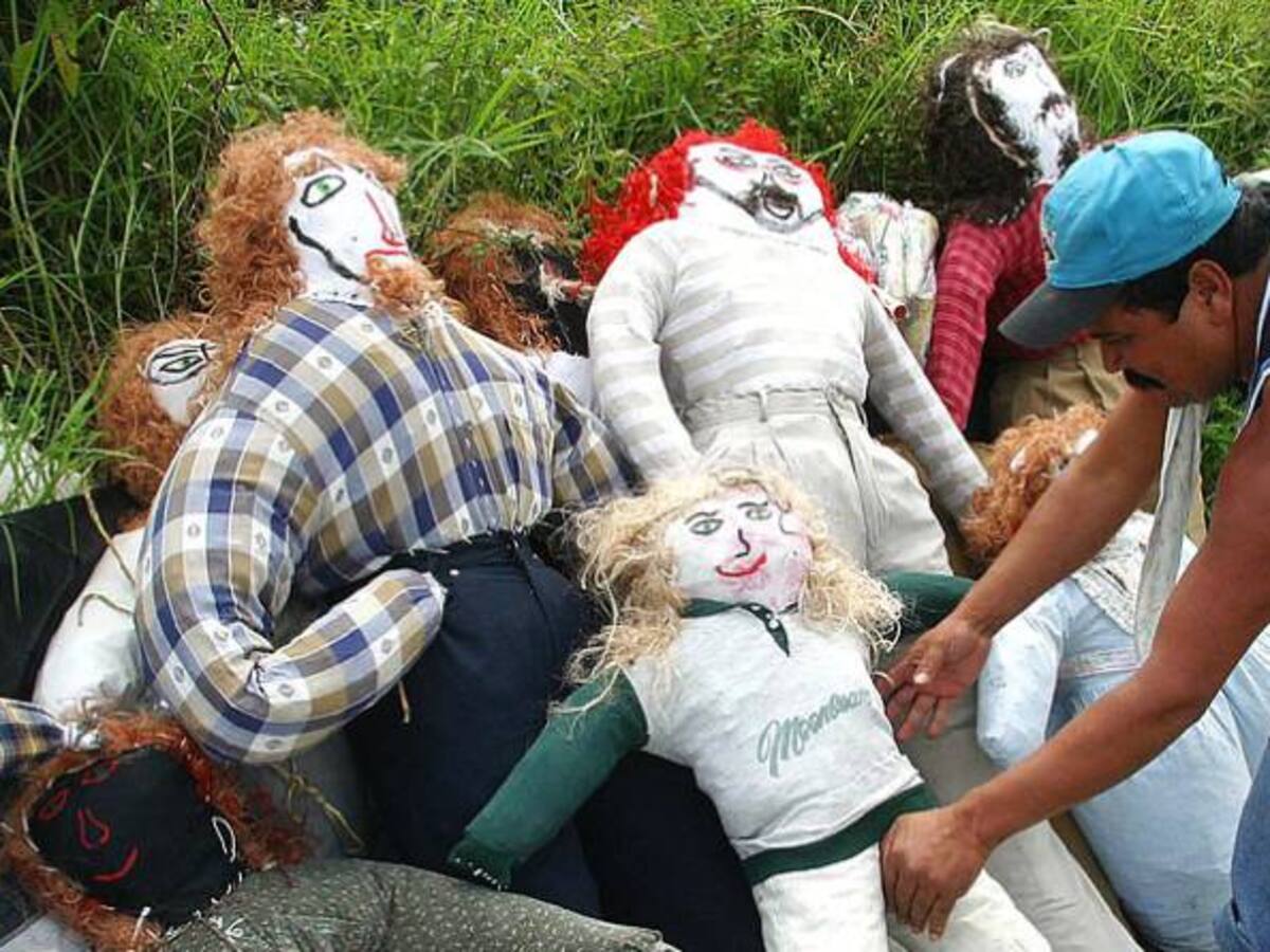¿Quién es el muñeco de año viejo para los colombianos?