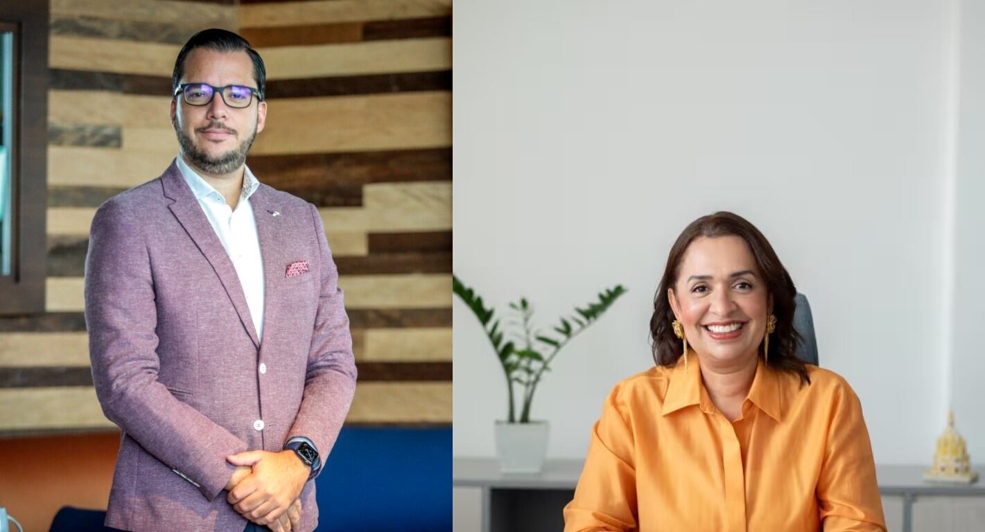 Alejandro Manfredonio y Andrea Piña. // Cortesía