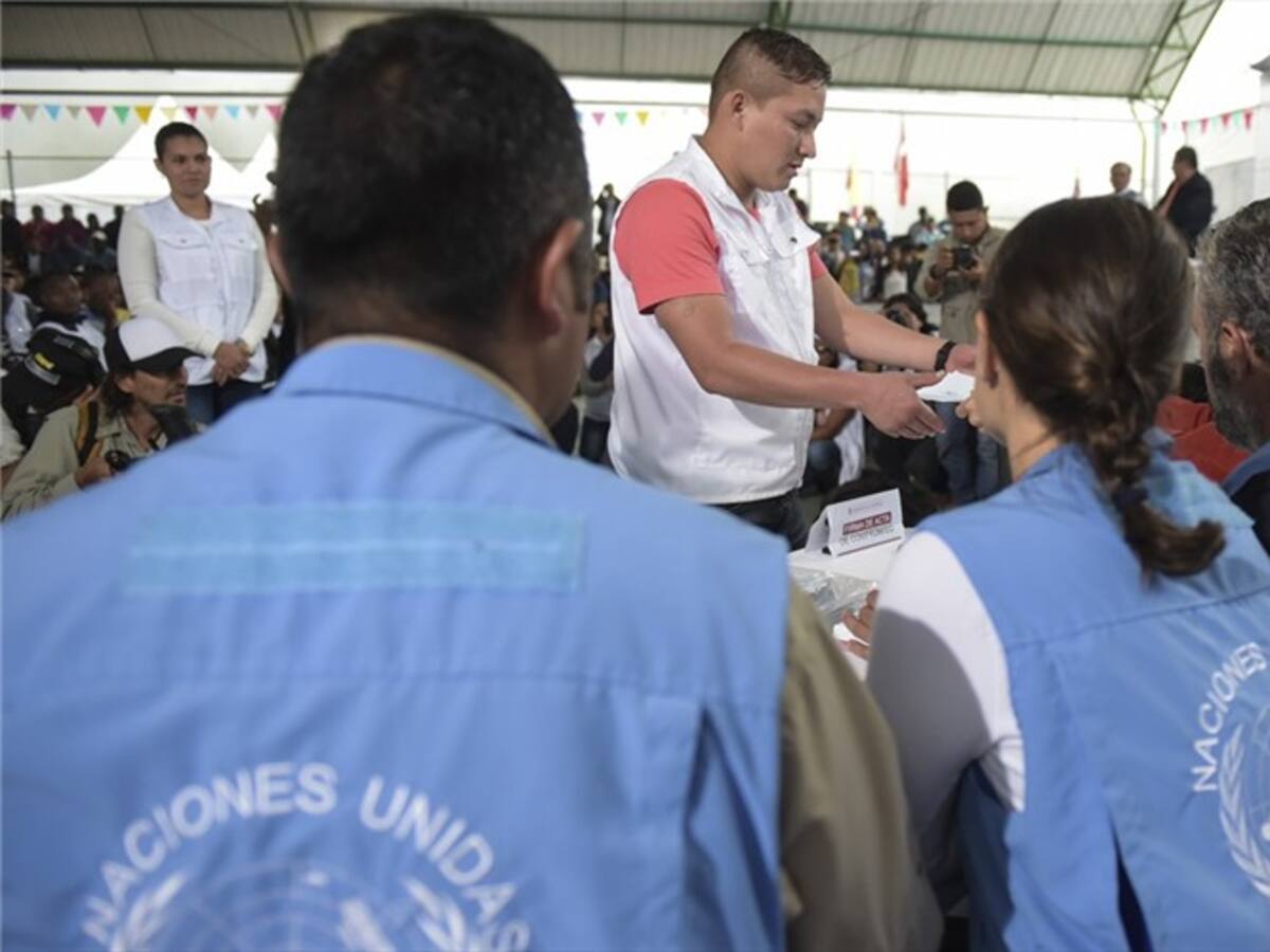 ONU acepta extender el plazo para extracción de caletas de las Farc